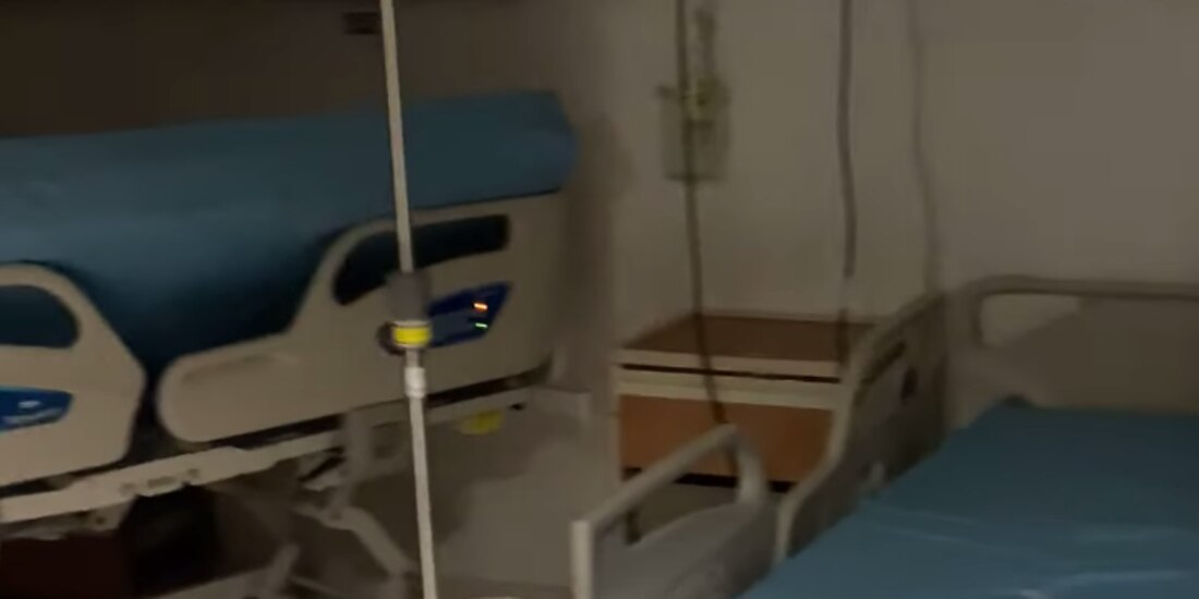 En Monterrey, Nuevo León, un enfermero presumió que ya no había pacientes en un pabellón de COVID-19