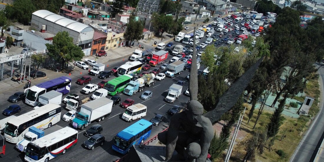 Bloqueos de transportistas en semanas pasadas.