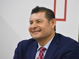 Alejandro Armenta busca ser el sighuiente gobernador de Puebla.
