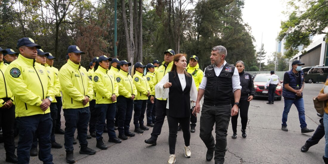 Mauricio Tabe encabeza operativo para recuperar espacios públicos en la alcaldía.