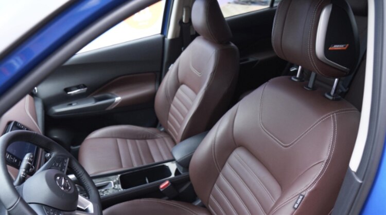 El Sistema Personal Bose fue diseñado y fabricado para la acústica específica de la cabina de Nissan Kicks.