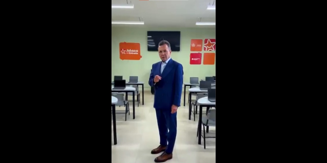 Pablo Lemus, gobernador de Jalisco.