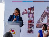 Clara Brugada conmemora el 14 aniversario del Consejo para Prevenir y Eliminar la Discriminación de la CDMX.