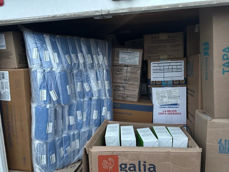 fueron enviados insumos para atención con 160 claves de catálogo de medicamentos,