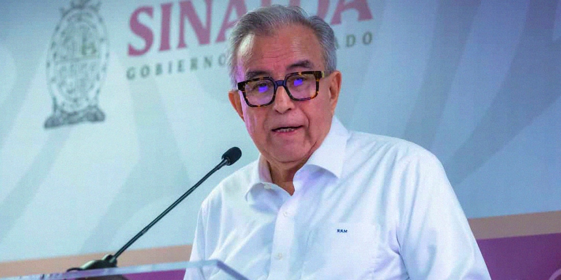 Rubén Rocha Moya, gobernador con licencia de Sinaloa.