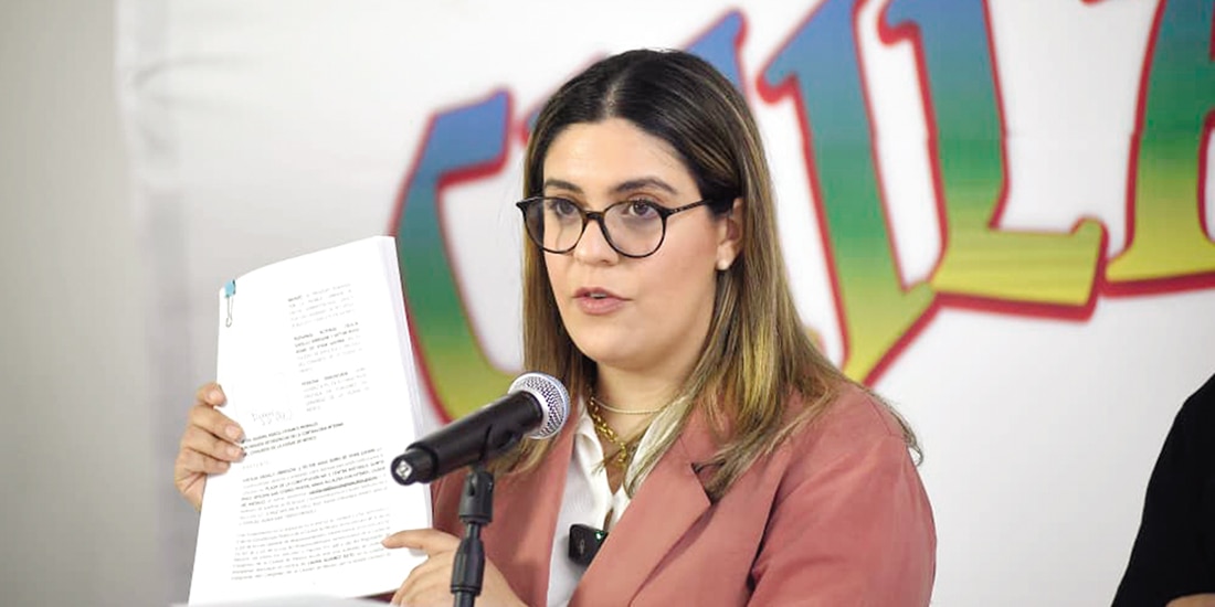 Cecilia Vadillo, ayer, en La Chilanguera.