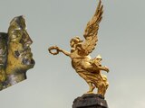 La cabeza del Ángel de la Independencia puedes verla cuando tú quieras.