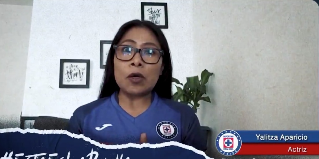 La actriz de 26 años de edad es seguidora de la escuadra celeste.