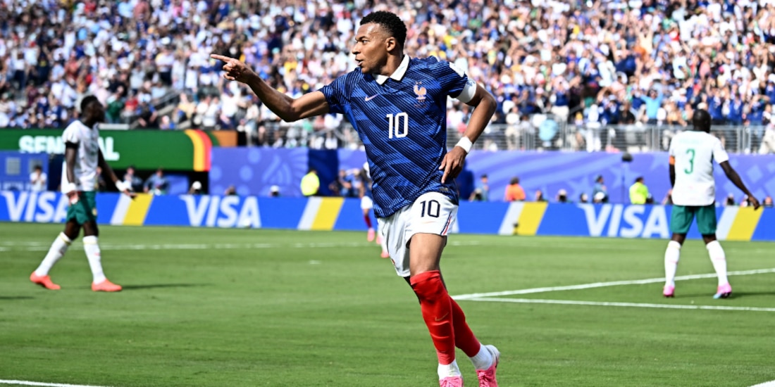 Kylian Mbappe marca doblete en el debut de Francia en el Mundial 2026.
