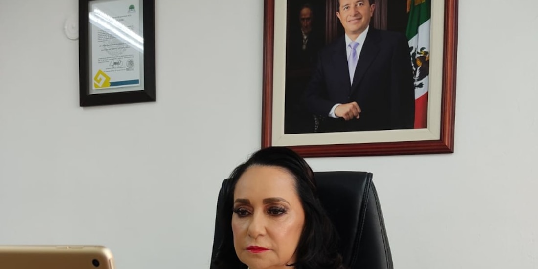 La Secretaría del Trabajo y Previsión Social de Quintana Roo, Catalina Portillo Navarro.