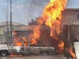 Reportan explosión en bodega donde se vendía combustible ilegal en Hidalgo