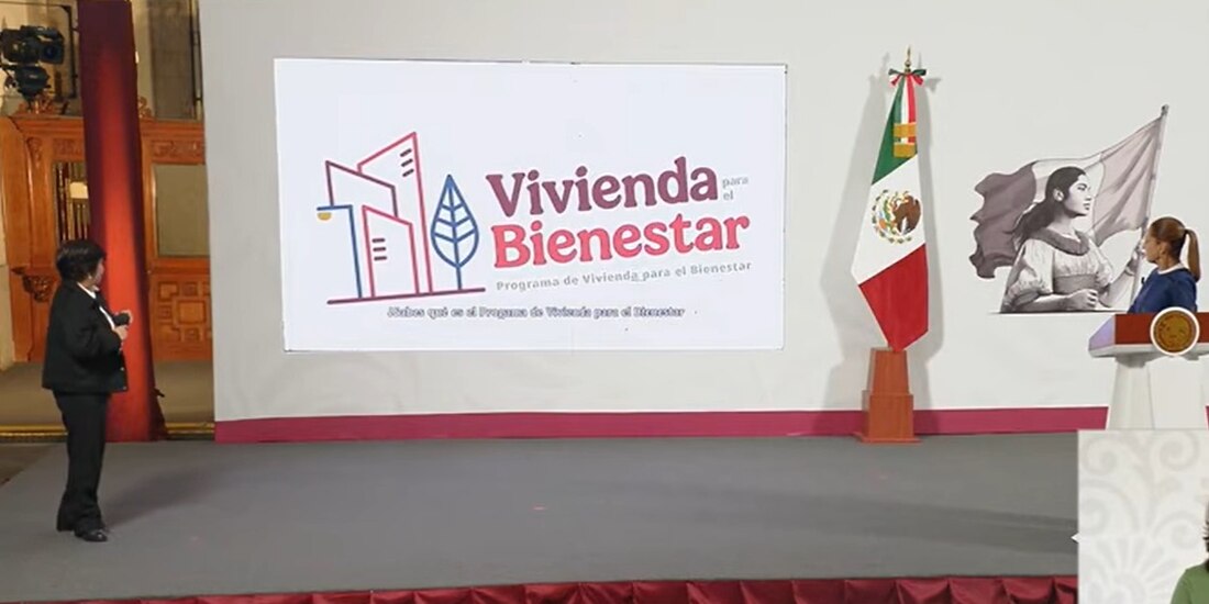 La titular de Sedatu en la Mañanera del Pueblo.