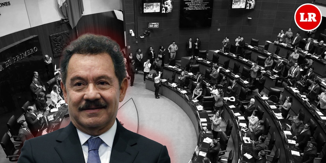 Ignacio Mier Velazco, coordinador de Morena en el Senado de la República.