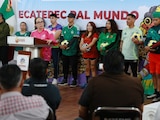 Ambiente futbolista en Ecatepec.
