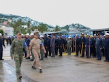 Brigadas navales se mantienen listas para auxiliar a la población de Guerrero y Michoacán.