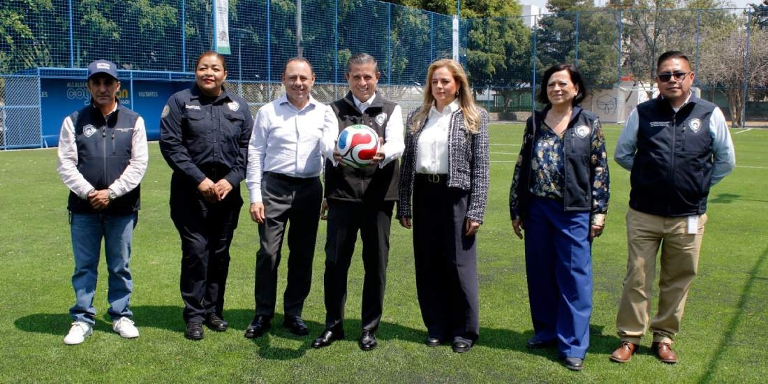 En Coyoacán nos seguimos preparando para recibir a la Copa del Mundo 2026, afirma Giovani Gutiérrez.