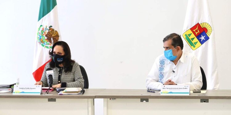 Catalina Navarro destacó que Quintana Roo se coloca como el primer lugar nacional en patrones afiliados al IMSS.