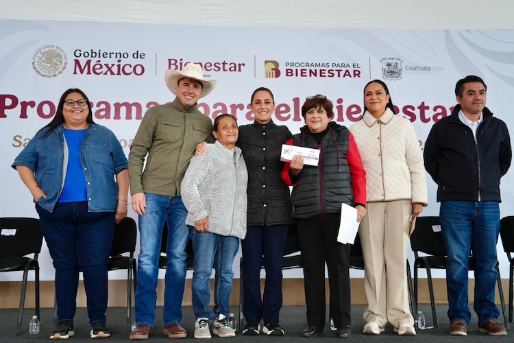 La Presidenta Claudia Sheinbaum en Coahuila
