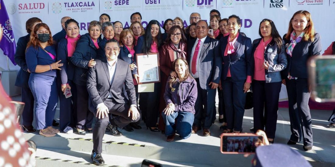 Clausuran Jornada de Salud de la Estrategia Nacional ‘Vive Saludable, Vive Feliz’ en Tlaxcala.