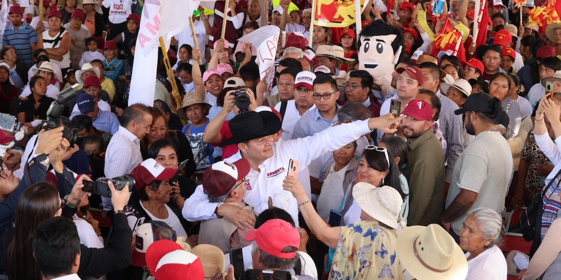 Armenta se comprometió con los habitantes de la región a impulsar la inversión en tecnología.