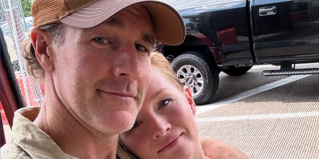 Ella es Kimberly, la esposa del actor de Dawson's Creek