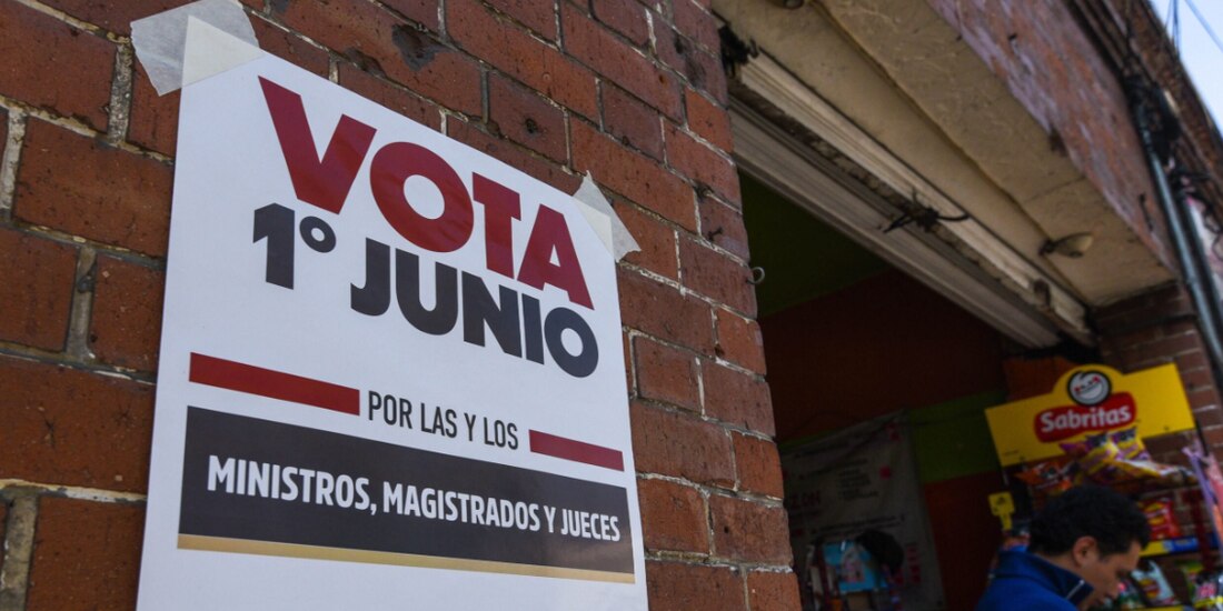 Propaganda de la elección judicial, en Edomex.