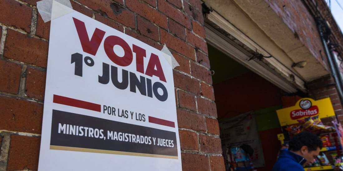 Propaganda de la elección judicial, en Edomex.