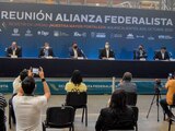 Reunión de la Alianza Federalista del 12 de octubre pasado.