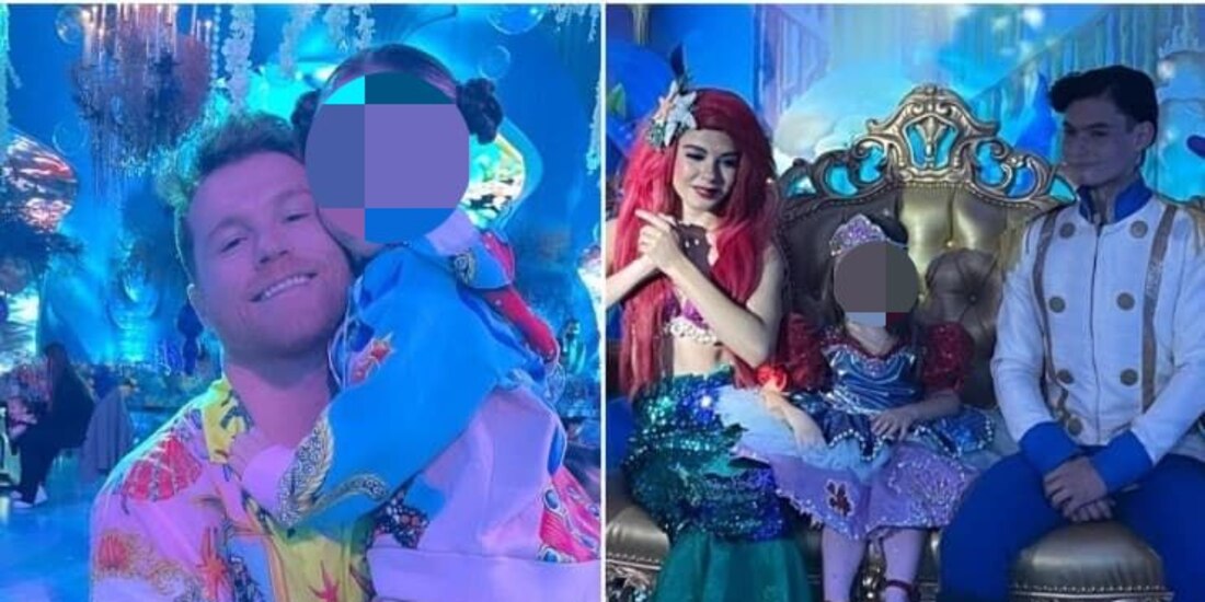 El "Canelo" Álvarez le organizó una lujosa fiesta a su hija