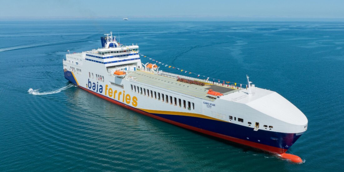 Cabo Star realiza recorridos de 12 horas
entre Baja California Sur y Sinaloa.