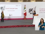 La Secretaria del Bienestar en la Mañanera de CSP.