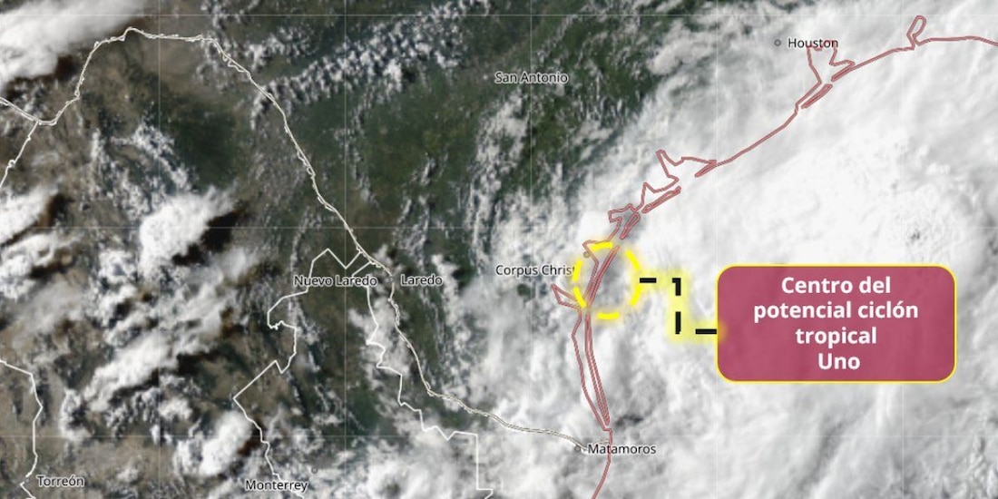 Protección Civil se prepara ante posible formación del primer ciclón tropical del Golfo de México