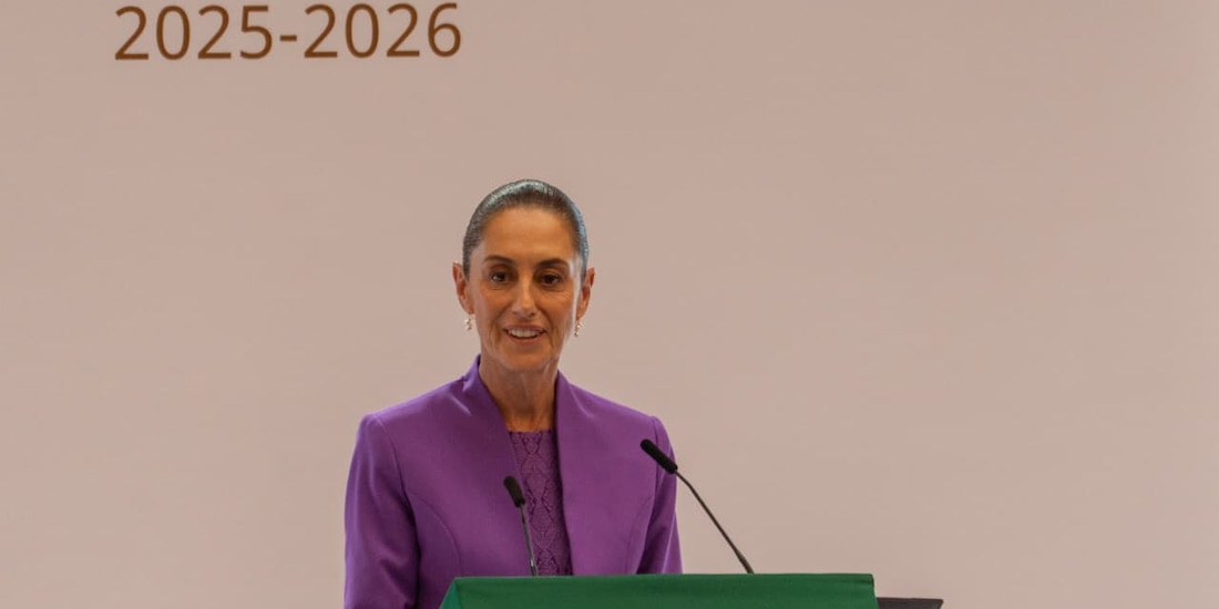 La presidenta Claudia Sheinbaum presentó su Segundo Informe de Gobierno desde Palacio Nacional.