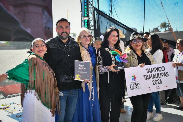 Hidalgo entregó la estafeta del Tianguis Nacional de Pueblos Mágicos a Tamaulipas.
