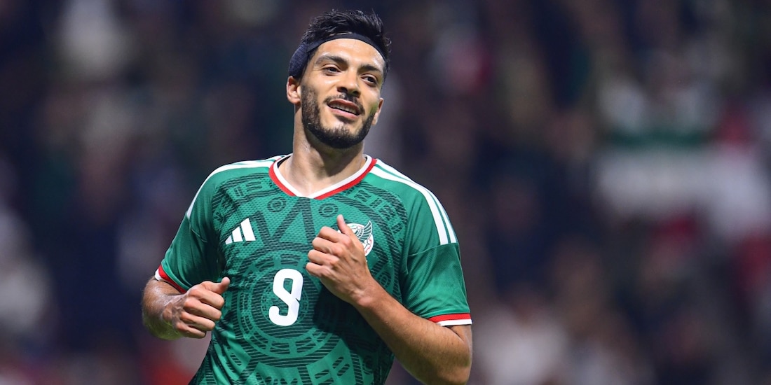 Raúl Jiménez en un juego de México antes del Mundial 2026