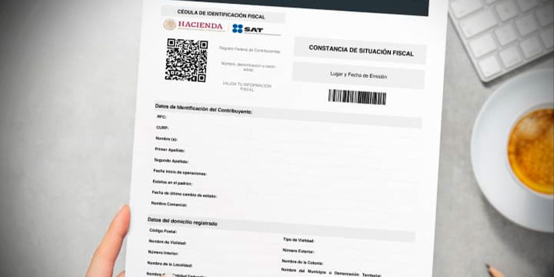 La Constancia de Situación Fiscal la puedes descargar fácilmente.