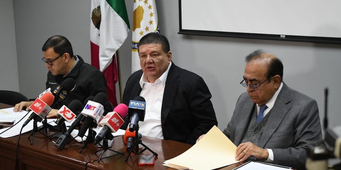 El fiscal de Chihuahua, César Gustavo Jáuregui Moreno.