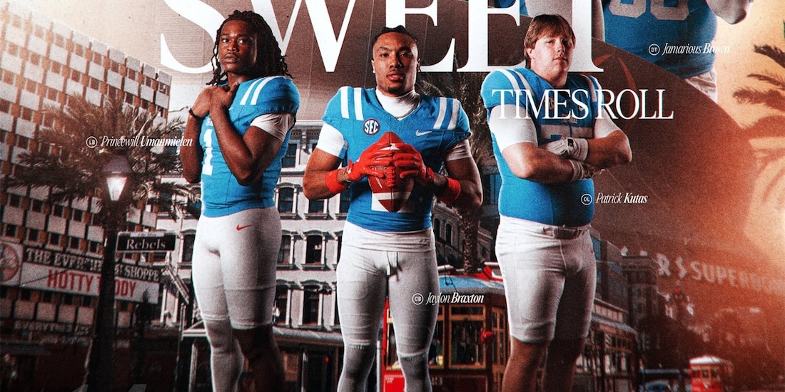 Ole Miss enfrenta a Georgia en uno de los tazones colegiales de la NCAA.