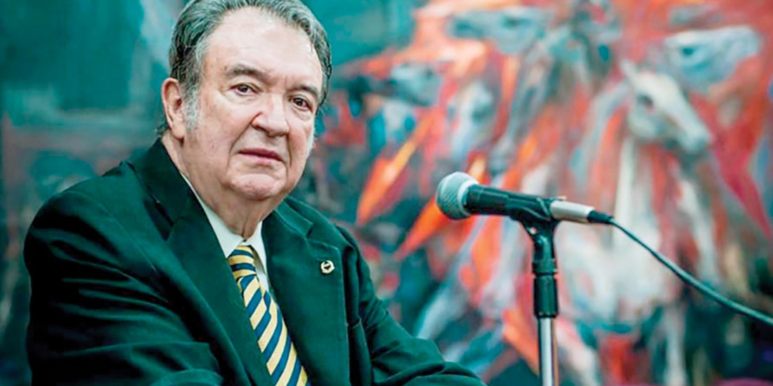 EL HISTORIADOR, durante una presentación en la UNAM.