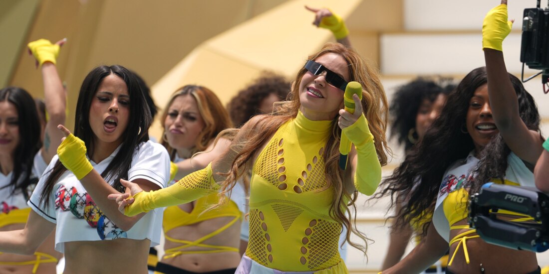 Shakira cerró la presentación por la inauguración del Mundial 2026