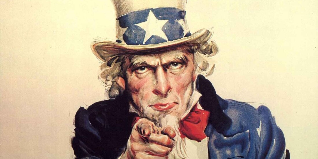 El Tío Sam, el máximo símbolo relacionado con el imperialismo de Estados Unidos. <br>*Esta columna expresa el punto de vista de su autor, no necesariamente de La Razón.<br>