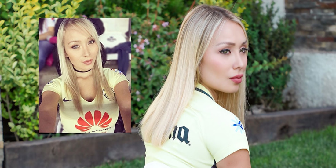 Daniella Chávez es una fiel seguidora chilena del conjunto del América.