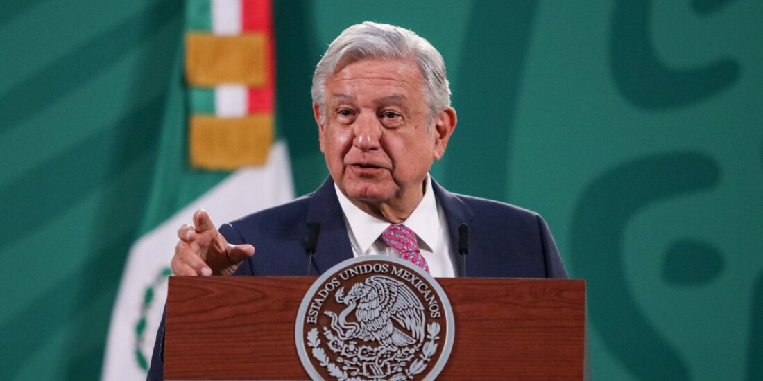 El presidente de México, Andrés Manuel López Obrador (AMLO), el 16 de marzo de 2021.