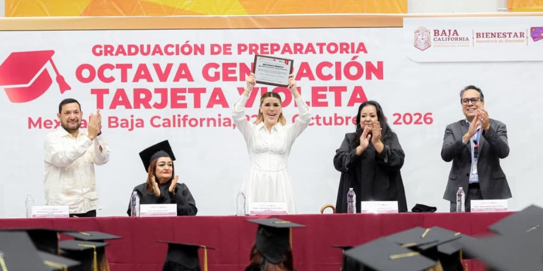 Con Marina del Pilar, la Tarjeta Violeta apoya a más de 100 mil mujeres en Baja California con un subsidio bimestral de 2 mil 600 pesos.
