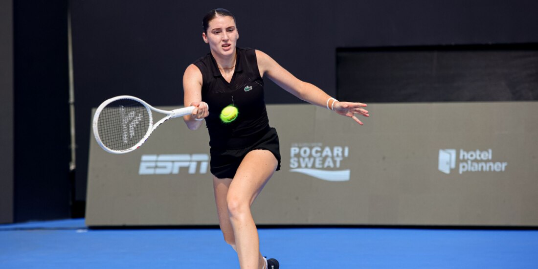 Elsa Jacquemot ya eliminó a la primera y sexta sembrada del torneo.