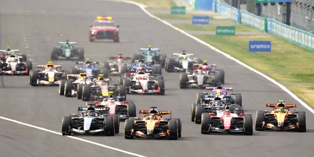 Autos del Gran Circo en el último Gran Premio el pasado 29 de marzo de 2026.