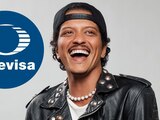 Bruno Mars en el Upfront 2024 de Televisa.