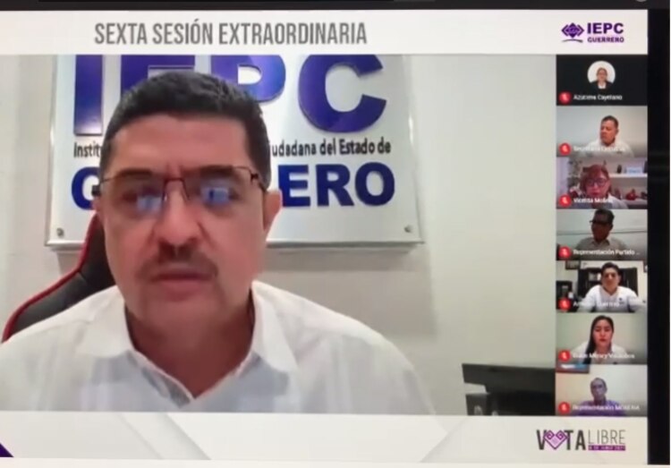 Por seis votos a favor y uno en contra, los consejero del IEPC Guerrero determinaron procedente el registro de Félix Salgado como candidato de Morena a la gubernatura del estado.