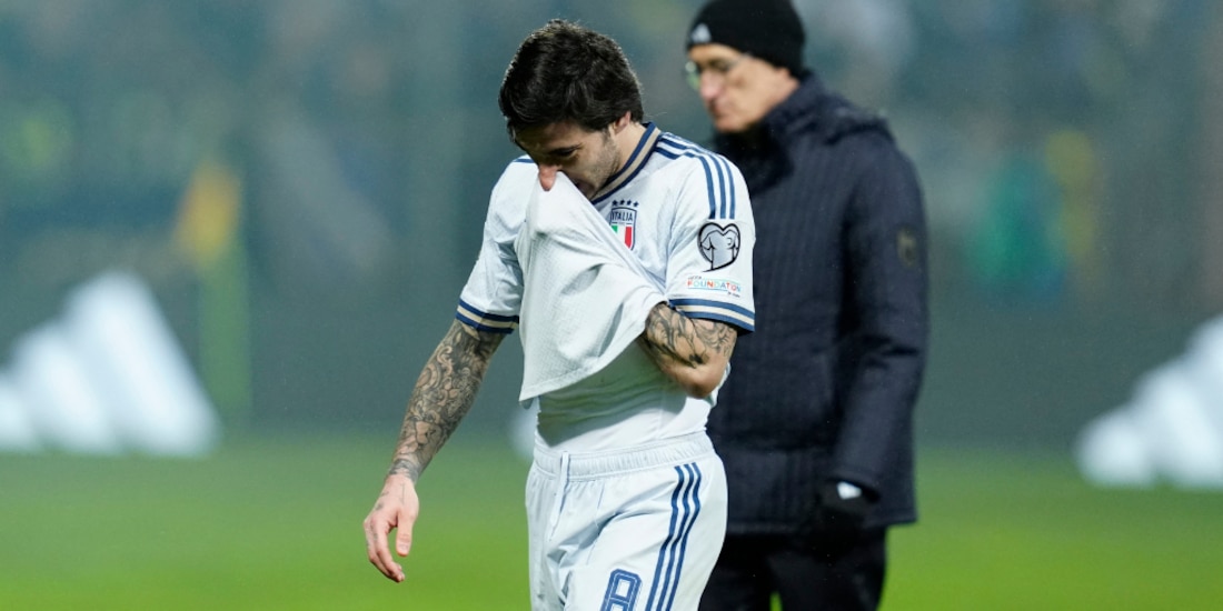 Italia quedó fuera del Mundial por tercera vez consecutiva.