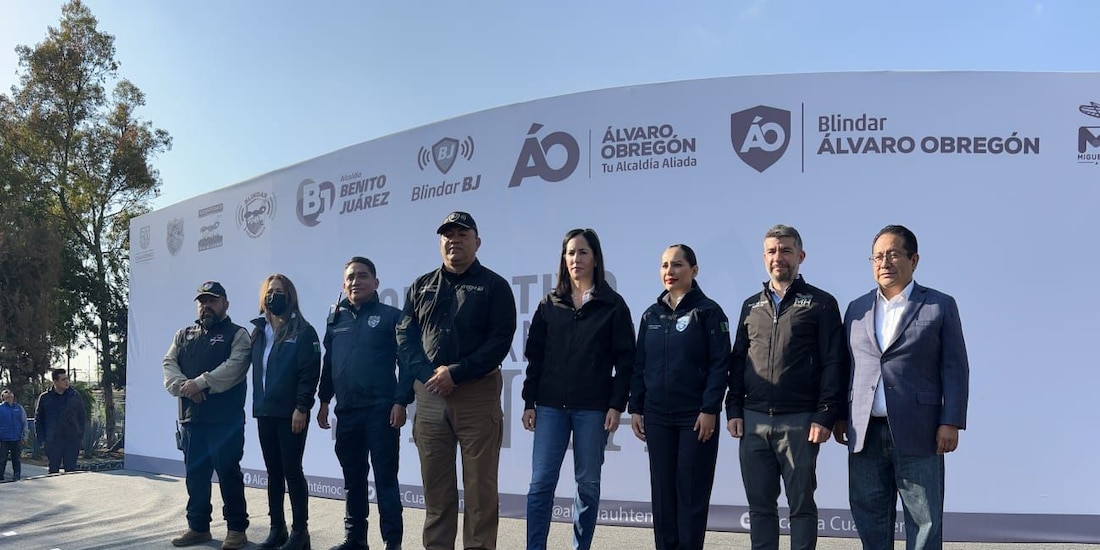 Funcionarios en la Ciudad de México.
